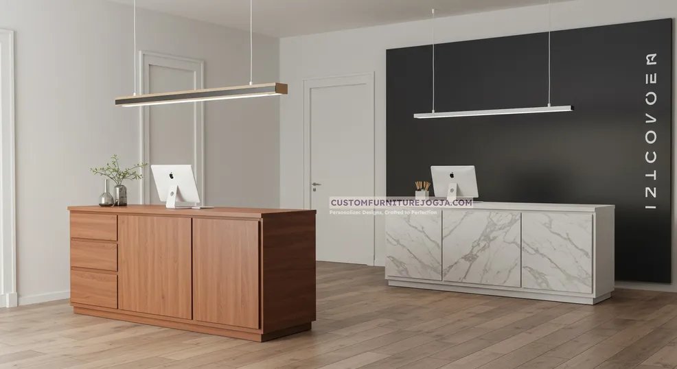 Jasa Pembuatan Meja Kasir Jogja